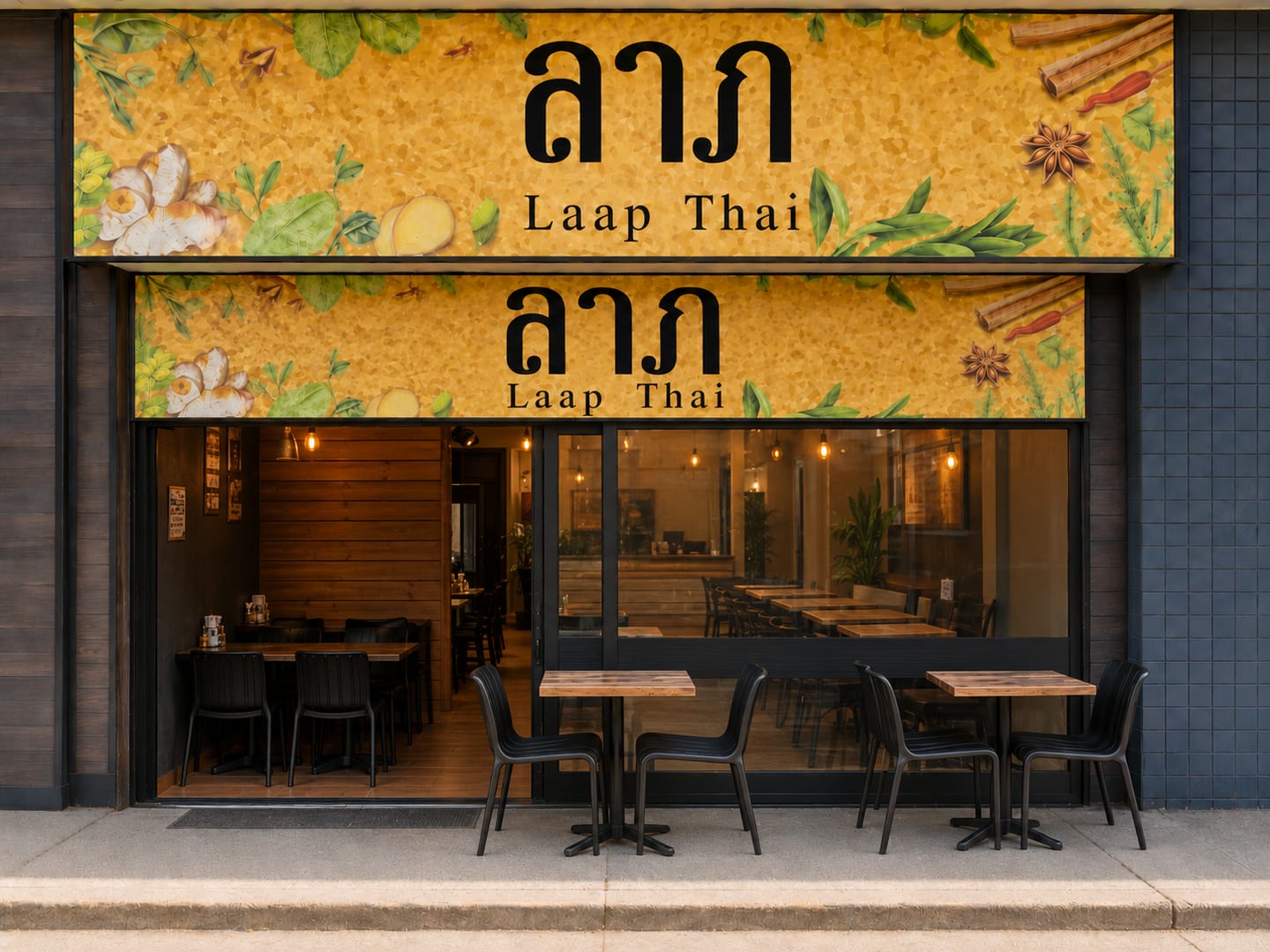 Laap Thai restaurant shopfront in Caboolture South