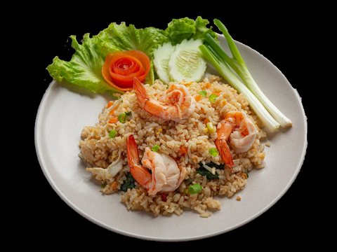 Fried Rice as pictured in Laap Thai's printed menu