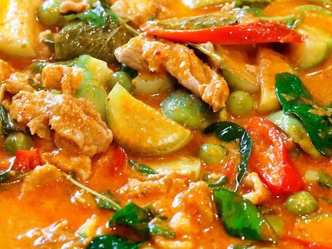 Red Curry as pictured in Laap Thai's printed menu