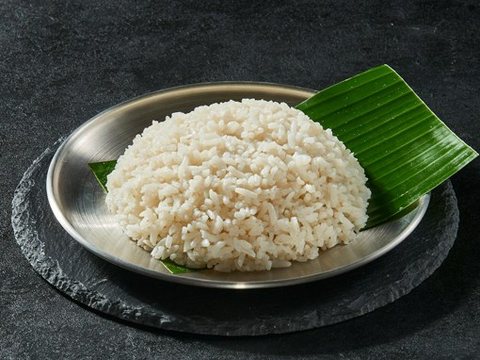 Steamed Rice as pictured in Laap Thai's printed menu