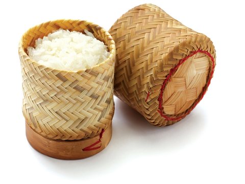 Sticky Rice as pictured in Laap Thai's printed menu
