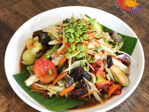 Tum Pa as pictured in Laap Thai's printed menu