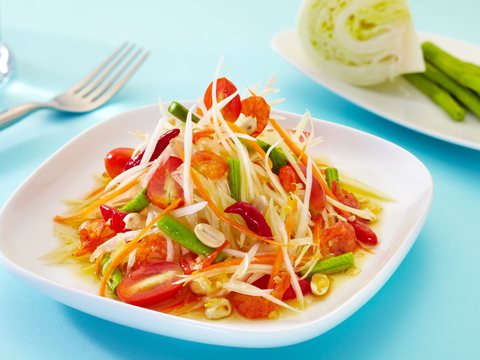 Tum Thai as pictured in Laap Thai's printed menu